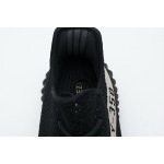 (OG)Adidas Fake Yeezy 350 V2 Core BlackWhite Real Boost BY1604