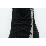 (OG)Adidas Fake Yeezy 350 V2 Core BlackWhite Real Boost BY1604