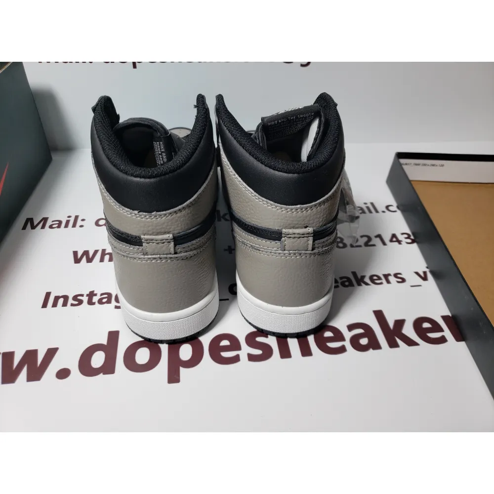 (OG)Air Jordan Retro 1 High OG “Sahdow” 555088-013 