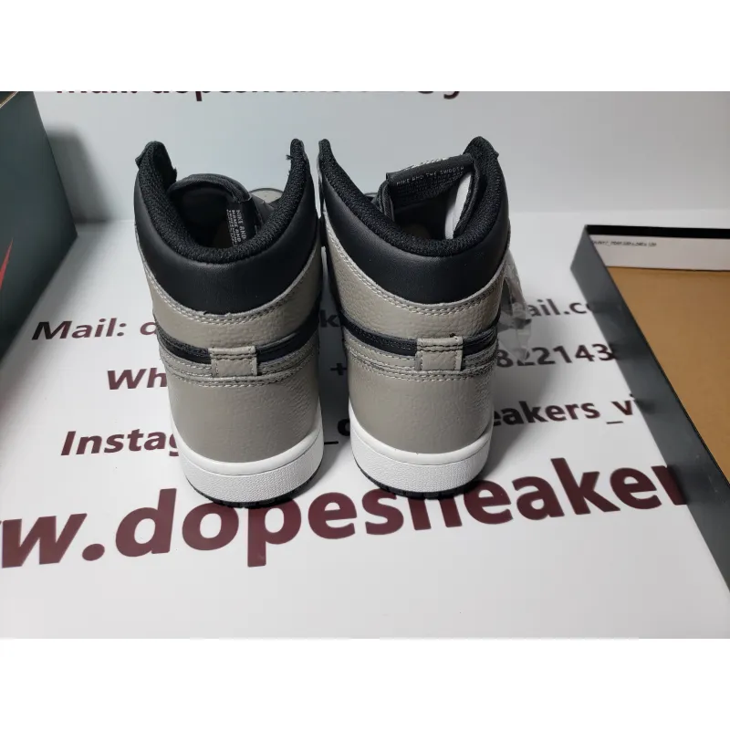 (OG)Air Jordan Retro 1 High OG “Sahdow” 555088-013 