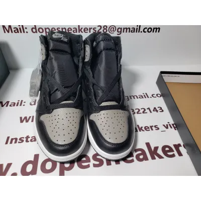 (OG)Air Jordan Retro 1 High OG “Sahdow” 555088-013  02