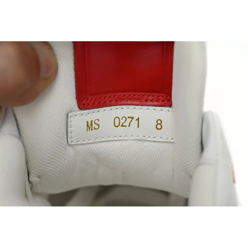 Louis Vuitton Trainer #54 Signature Red White