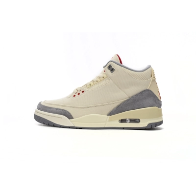 Air Jordan 3 “Muslin”Byssus DH7139-100 01