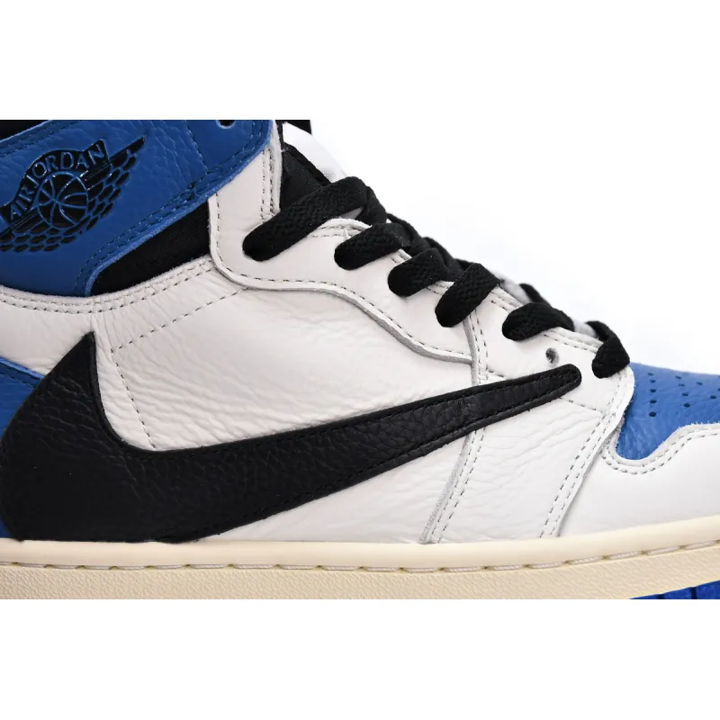 (GET) Fragment x Travis Scott x Air Jordan 1 High OG Military DH3227-105