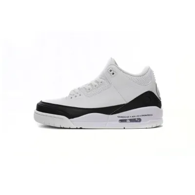 (GET)Fragment Design x Air Jordan 3 Black White DA3595-100 01