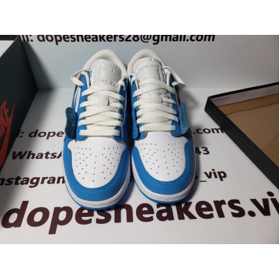 (OG)Off White x Air Jordan 1 low “UNC”ZC0790-148 02