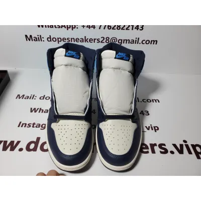 (OG)Air Jordan 1 Retro High Obsidian UNC 555088-140 02