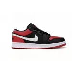 Air Jordan 1 Low Retro Black Red 553558-066