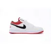 Air Jordan aj1 Low White Red Chicago 553558-118