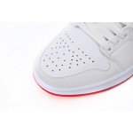 Air Jordan aj1 Low White Red Chicago 553558-118