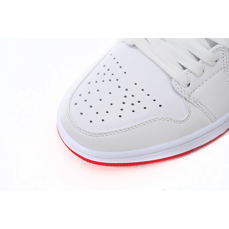 Air Jordan aj1 Low White Red Chicago 553558-118