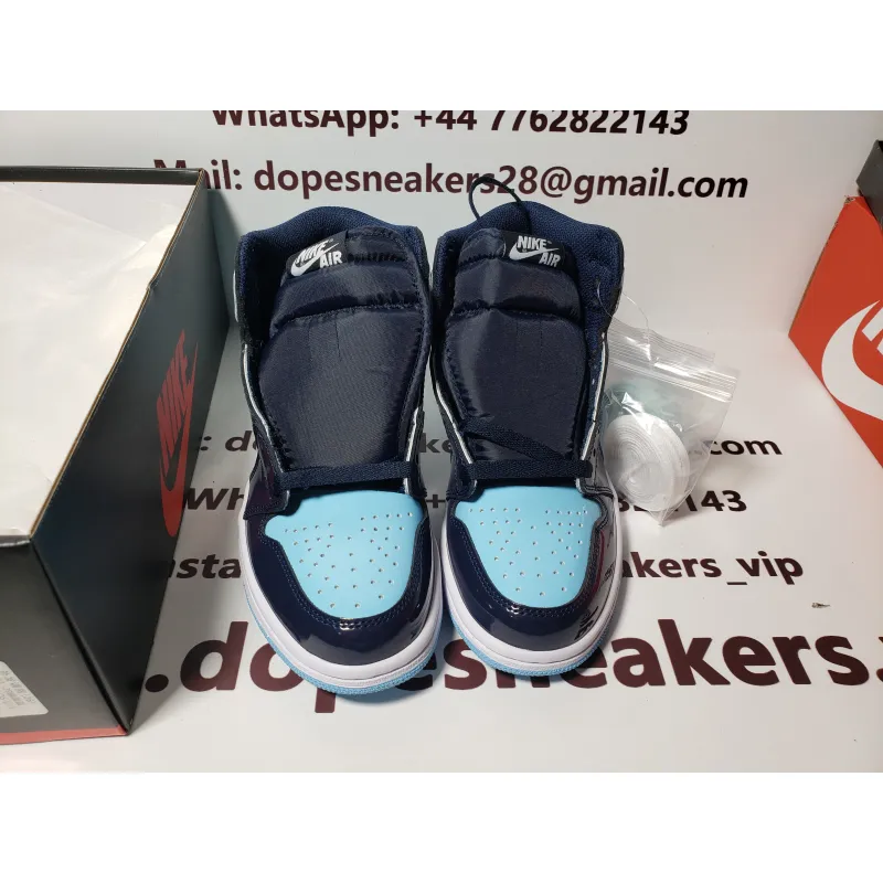 Air Jordan 1 Retro High OG 'UNC Patent' CD0461-401