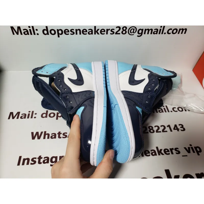 Air Jordan 1 Retro High OG 'UNC Patent' CD0461-401