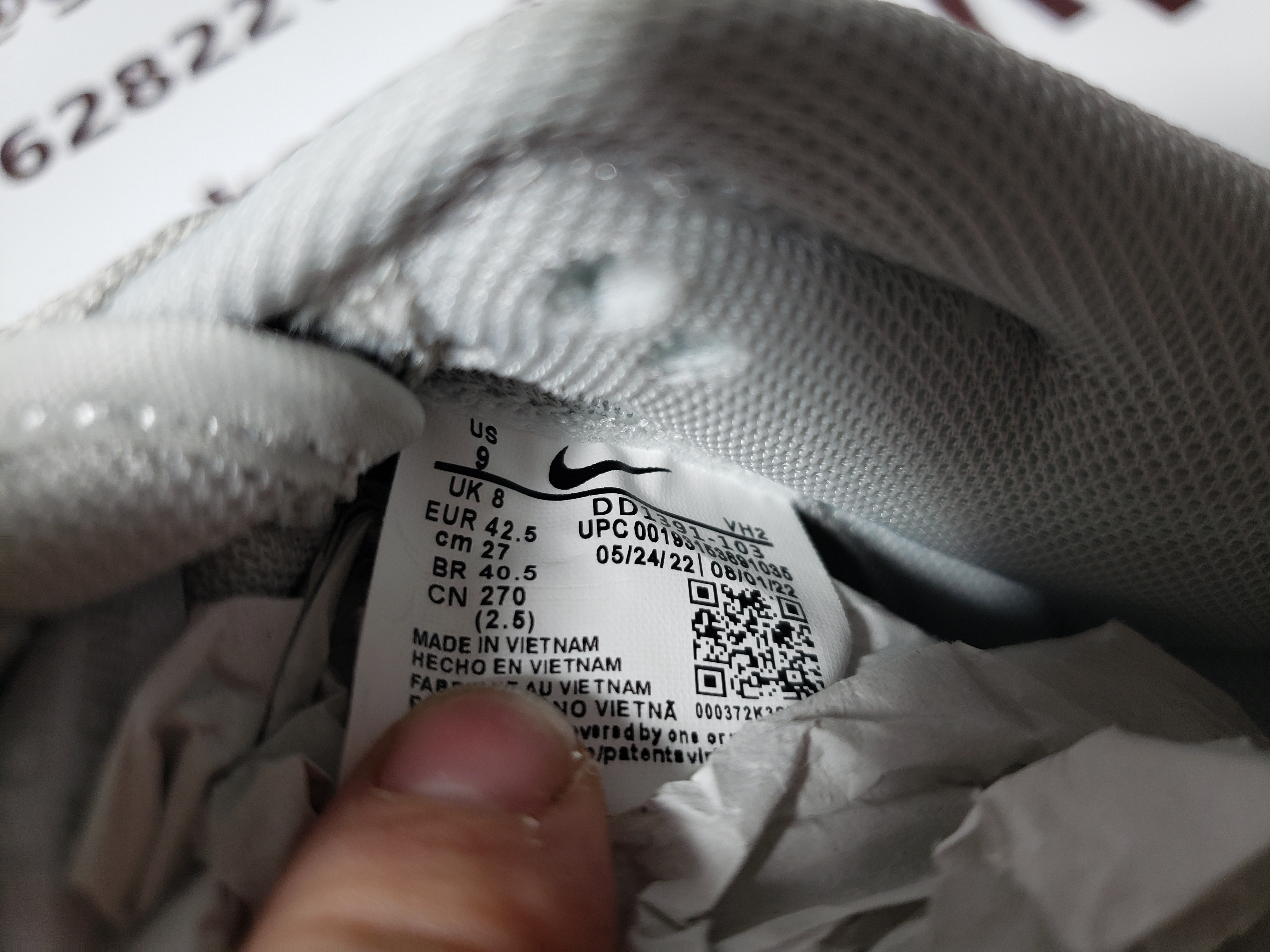 Nike Dunk Low Grey Fog DD1391-103