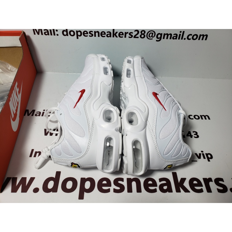 Nike Fake Air Max Plus Supreme White  DA1472-100(TN)