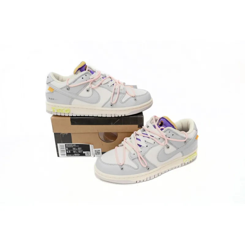 OFF WHITE x Nike Dunk SB Low The 50 NO.24 DM1602-119