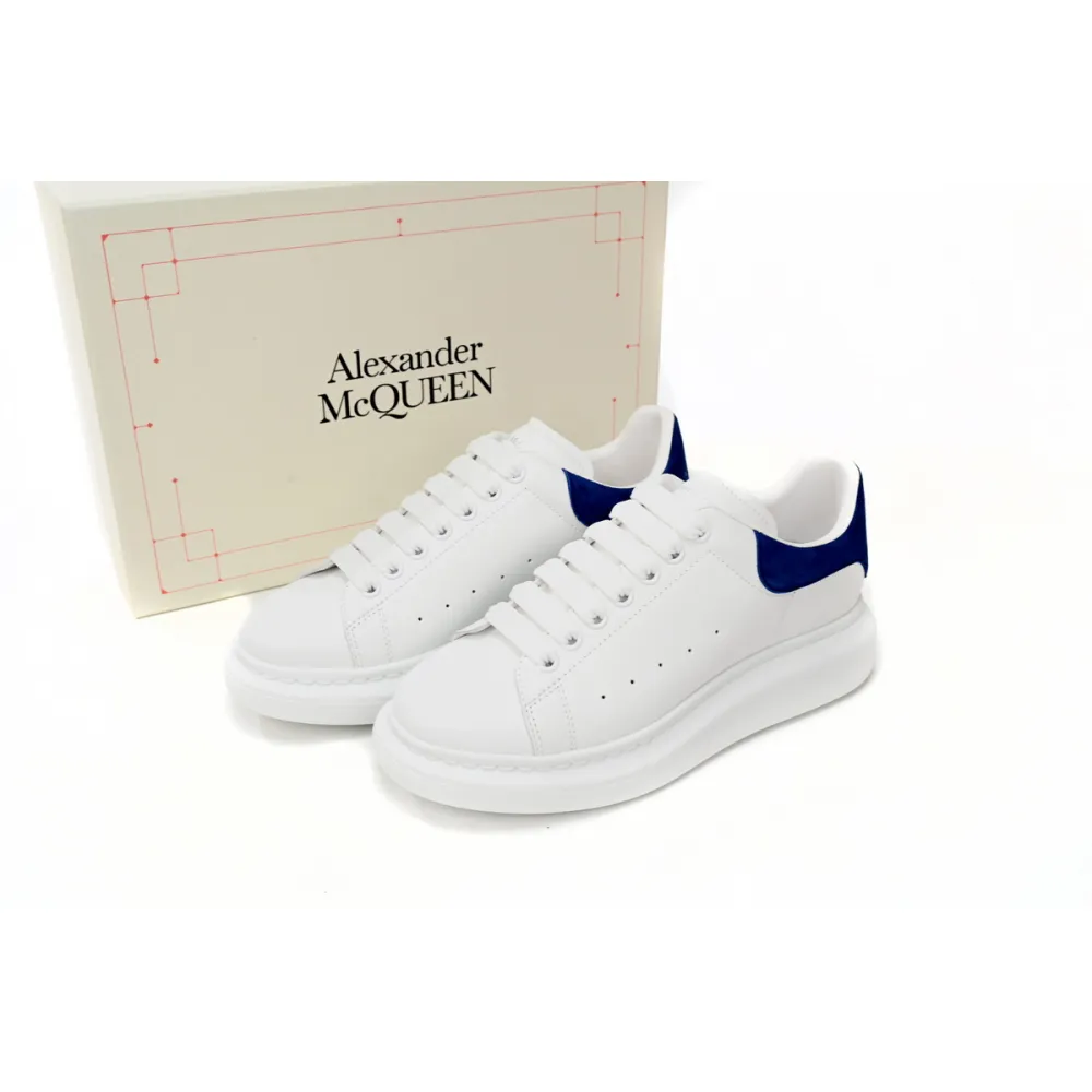 Alexander McQueen Sneaker Deep Dlue Velvet