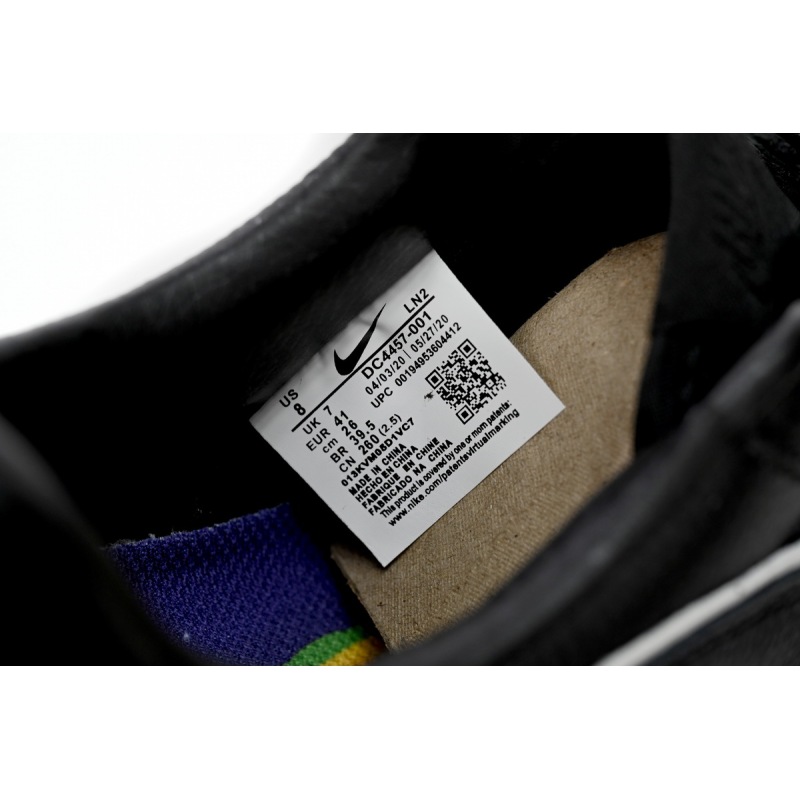 CPFM x Nike Air Force 1 All Black DC4457-001(2020)