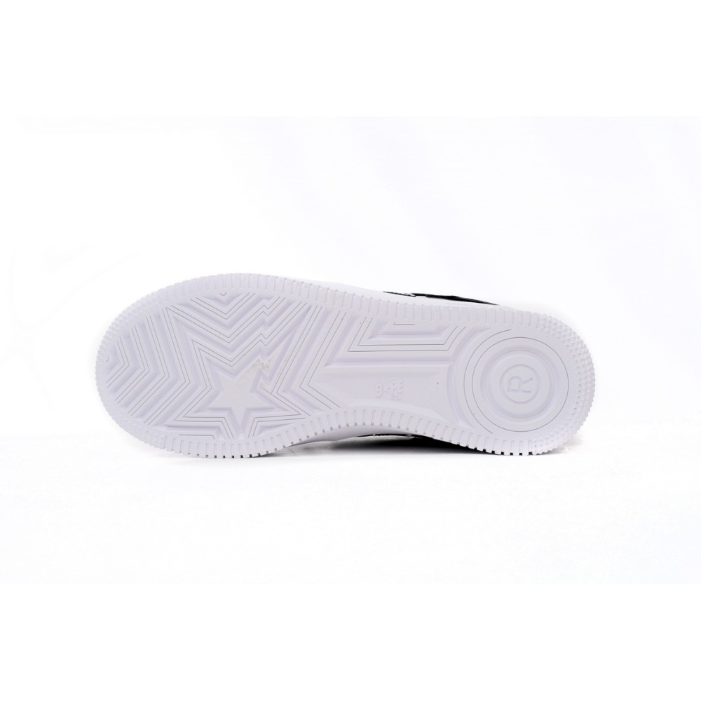 Cheap Fake BapeSta Low Black Grey Baolan  1H20 191 046