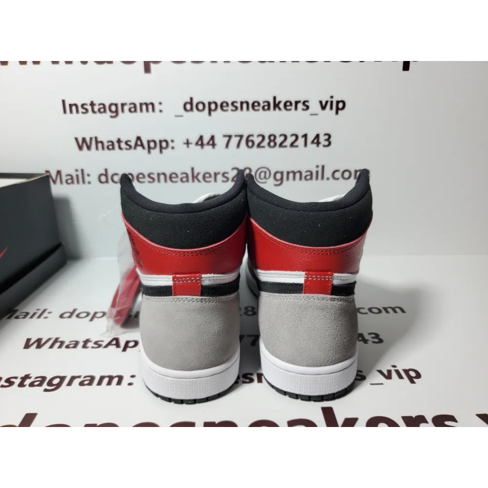 (OG)Air Jordan 1 Retro High Light Smoke Grey 555088-126