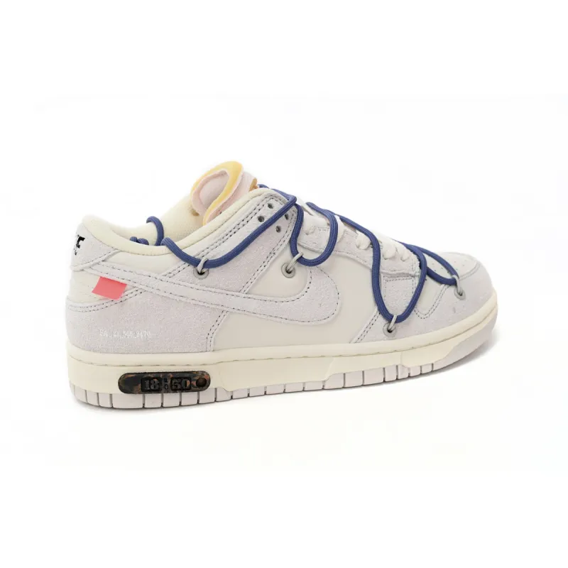 OFF WHITE x Nike Dunk SB Low The 50 NO.18  DJ0950-112