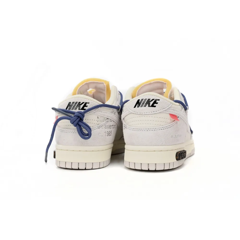 OFF WHITE x Nike Dunk SB Low The 50 NO.18  DJ0950-112