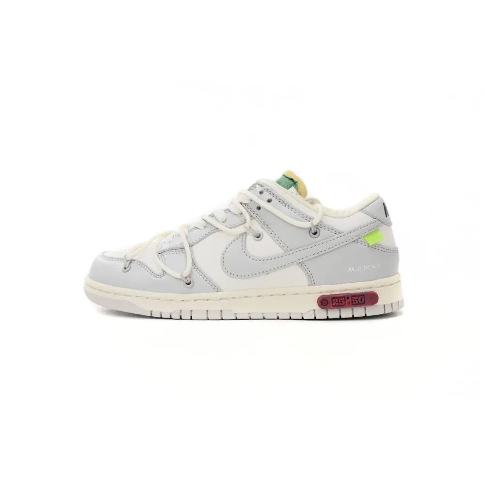 OFF WHITE x Nike Dunk SB Low The 50 NO.25 DM1602-121