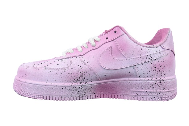 Pink air force 1 chrome hearts