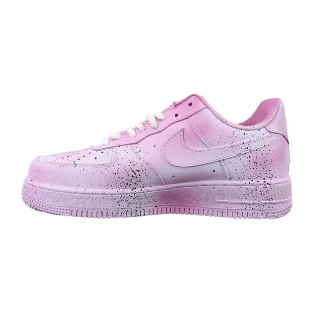 Pink air force 1 chrome hearts