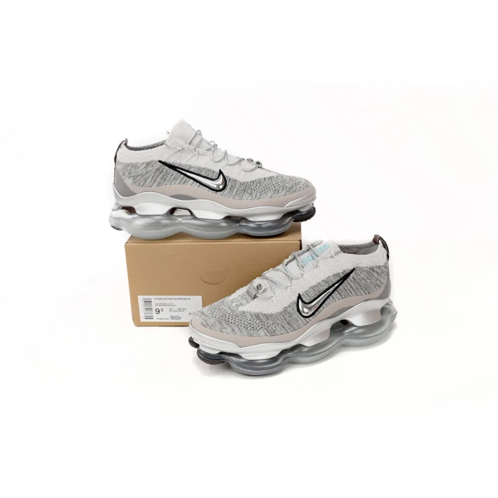 Nike Air Max Scorpion FK Lemon Grey Silver FD4612-001