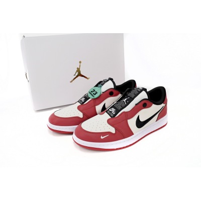  Air Jordan 1 Low Slip WMNS NRG White Red BQ8462-601  02