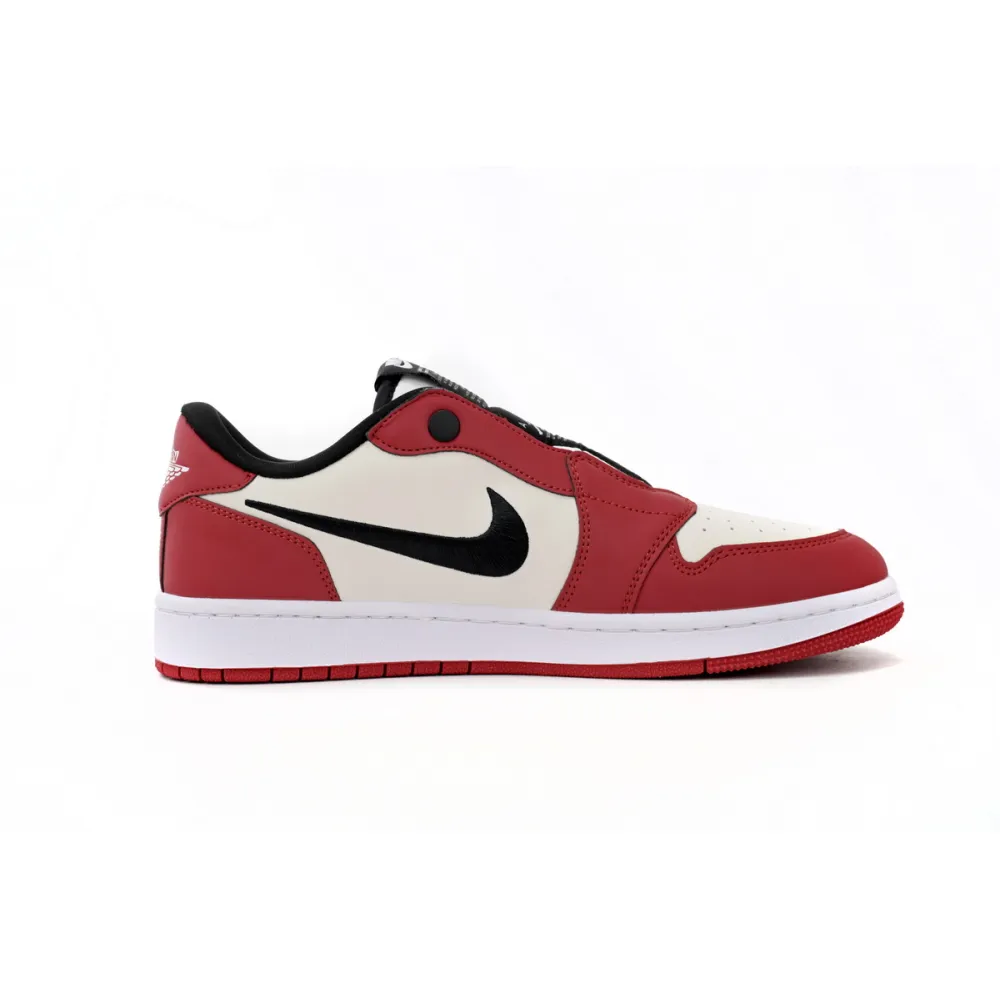  Air Jordan 1 Low Slip WMNS NRG White Red BQ8462-601 