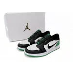 Air Jordan 1 Low Black Green AV3918-228