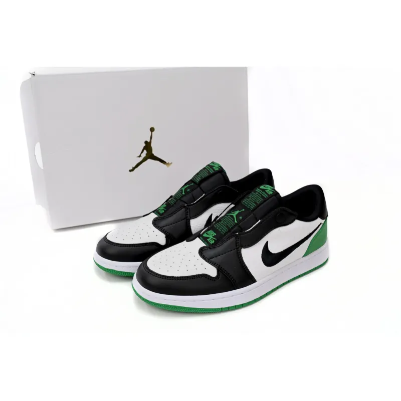 Air Jordan 1 Low Black Green AV3918-228