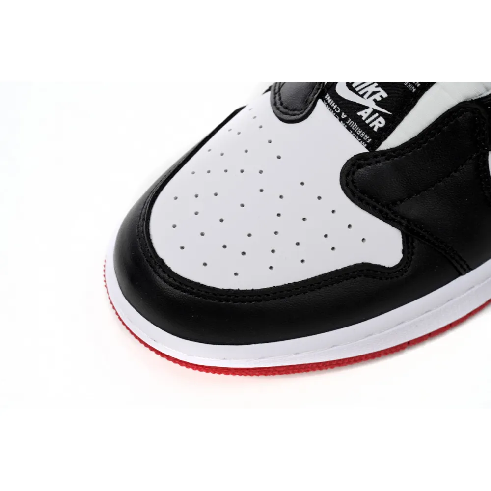 Air Jordan 1 Low Slip WMNS Black White Red AV3918-102