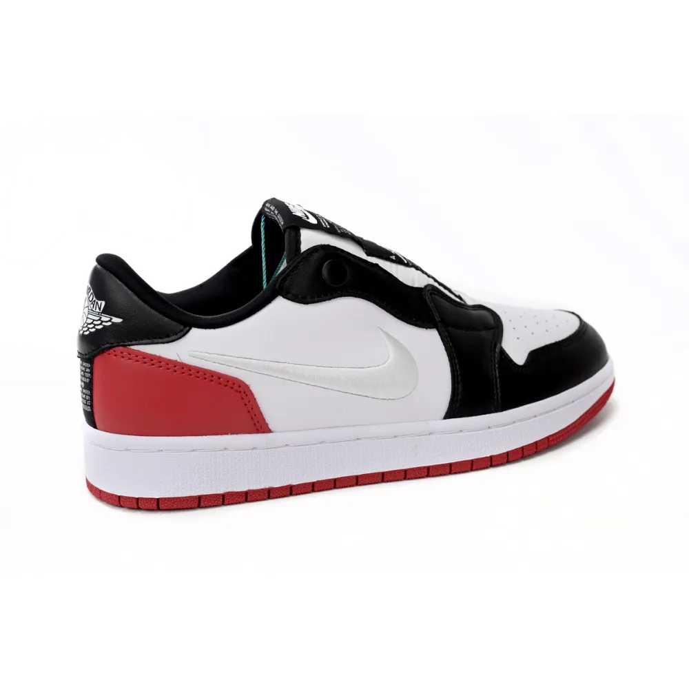 Air Jordan 1 Low Slip WMNS Black White Red AV3918-102