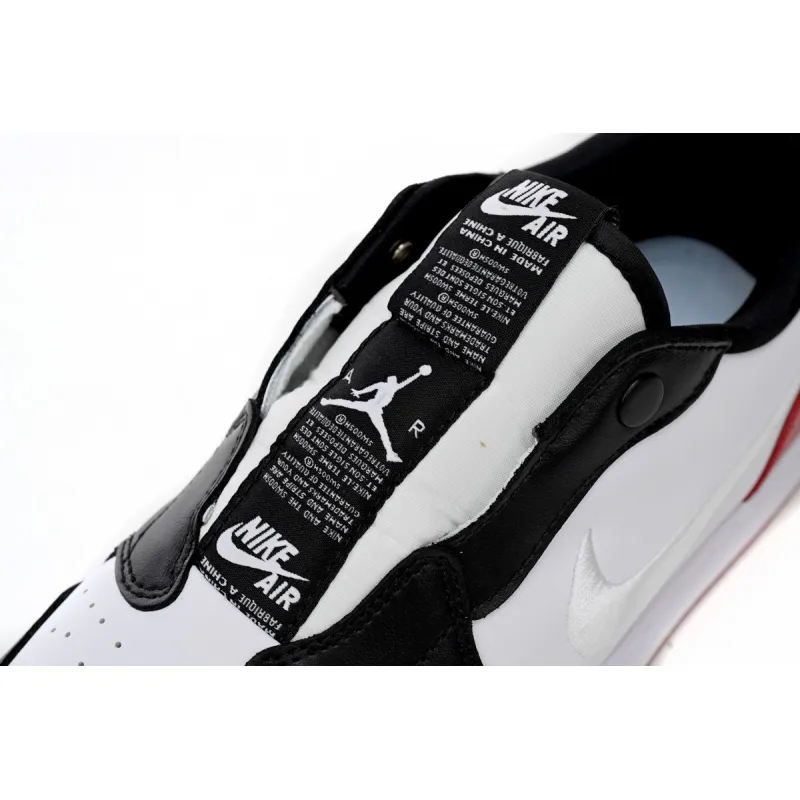 Air Jordan 1 Low Slip WMNS Black White Red AV3918-102