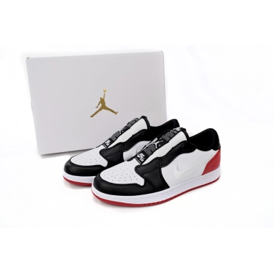 Air Jordan 1 Low Slip WMNS Black White Red AV3918-102 02