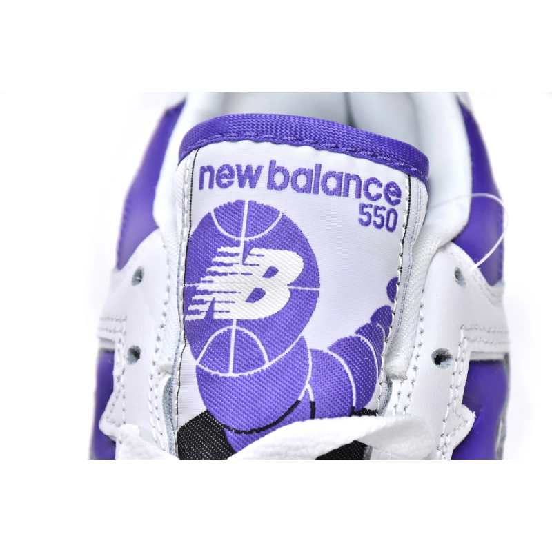 New Balance 550 White Purple BB550WR1