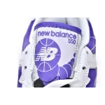 New Balance 550 White Purple BB550WR1