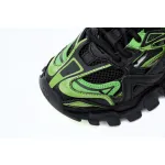 Balenciaga Track 2 Sneaker Black Green 568614 W2GN3 1086