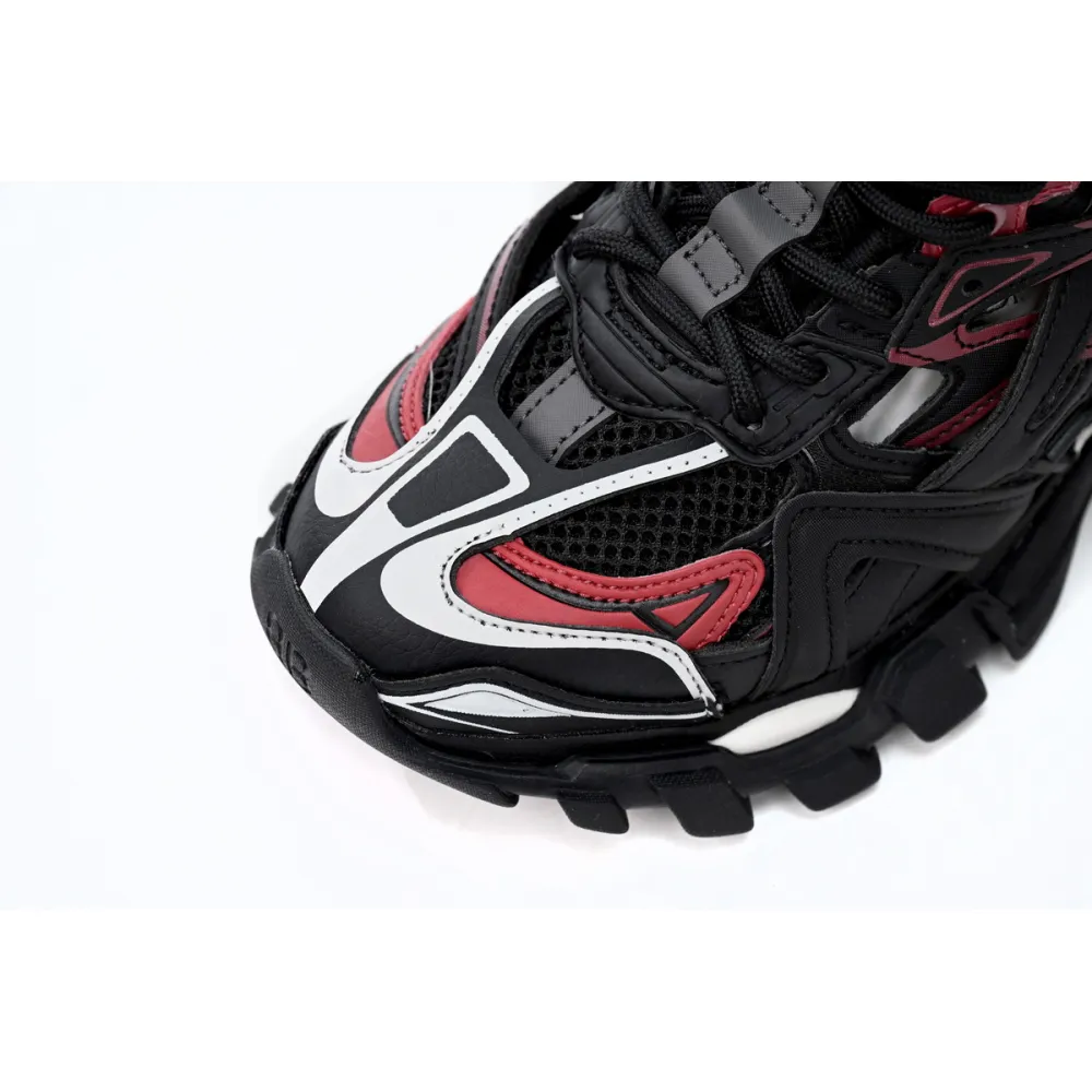 Balenciaga Track 2 Sneaker Military Black White Red 568614 W2GN3 6000
