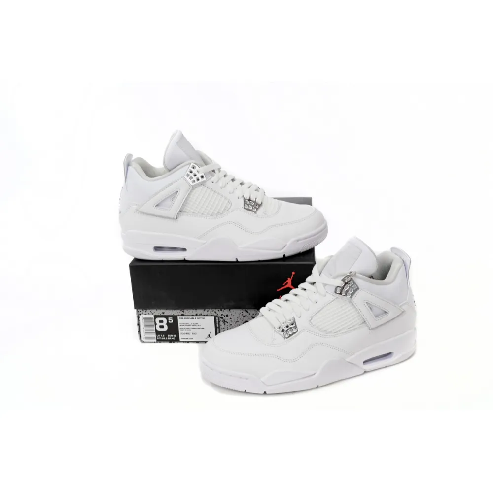 Air Jordan 4 Retro Pure Money 308497-100(Best Quality)