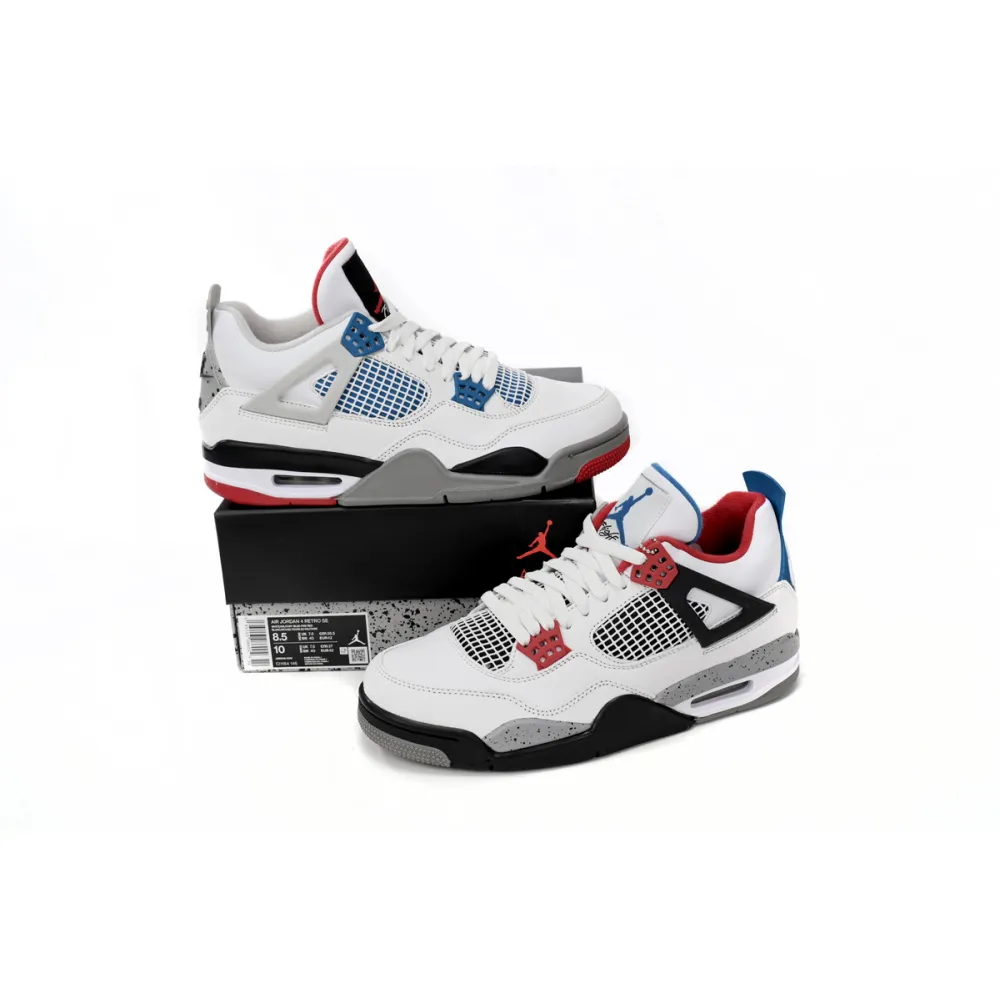 Air Jordan 4 Retro“What The” CI1184-146 (Top Quality)