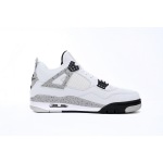 Air Jordan 4 Retro White Cement 840606-192(Best Quality）