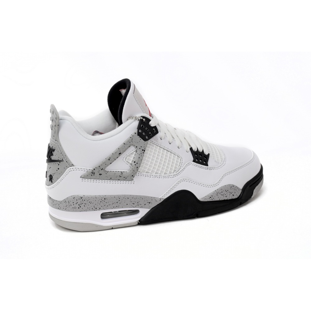 Air Jordan 4 Retro White Cement 840606-192(Best Quality）