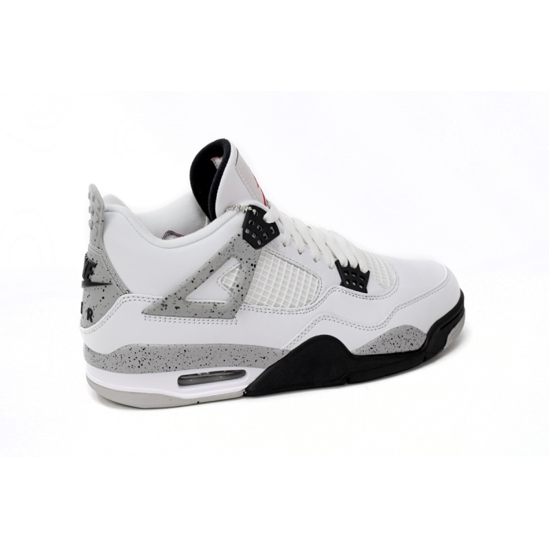 Air Jordan 4 Retro White Cement 840606-192(Best Quality）