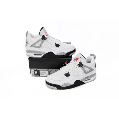 Air Jordan 4 Retro White Cement 840606-192(Best Quality） 02