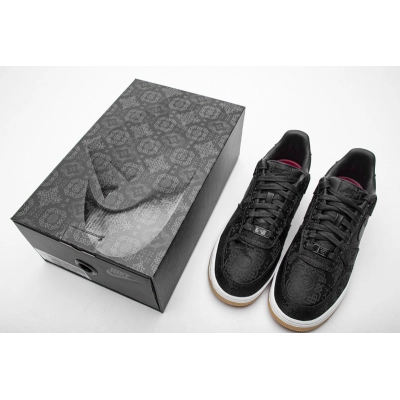 Fragment Clot x Nike Air Force 1 PRM Black CZ3986-001 02