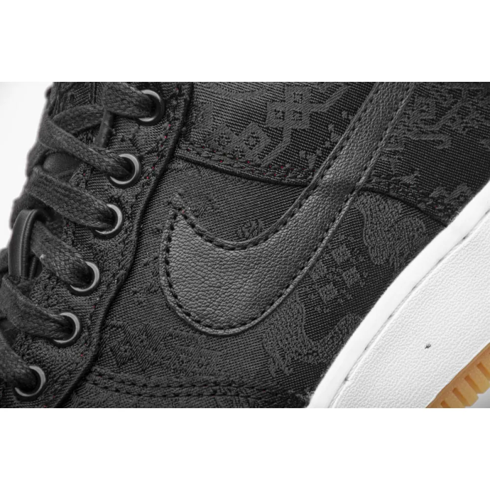 Fragment Clot x Nike Air Force 1 PRM Black CZ3986-001